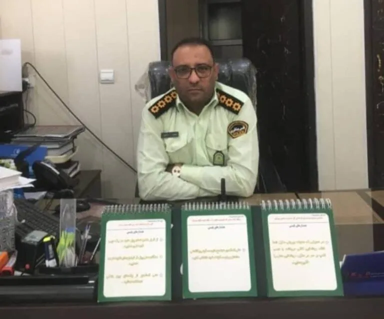 وفاة في ظروف غامضة لقائد في قوات الشرطة في الأحواز بعد 20 يومًا من الاحتجاز
