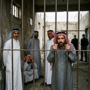 اعتقال عدد من المواطنين العرب من أهل السنة خلال مداهمة لقوات المخابرات في حي المندلي بالأحواز