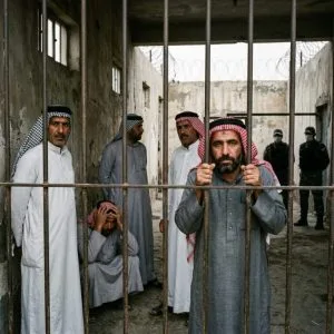 اعتقال عدد من المواطنين العرب من أهل السنة خلال مداهمة لقوات المخابرات في حي المندلي بالأحواز