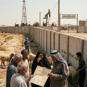 مصادرة أراضي المواطنين العرب في الغيزانية من قبل شركة النفط