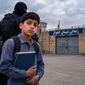اعتقال طفل عربي أحوازي يبلغ من العمر 13 عاماً ونقله إلى سجن الأحواز