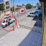 لحظة اعتقال عارف ناصري على يد عناصر استخبارات الحرس الثوري